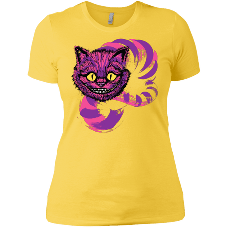 T-Shirts Vibrant Yellow / X-Small Grinning Like A Cheshire Cat 2 Women's Premium T-Shirt