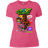 T-Shirts Hot Pink / X-Small Groot Flakes Women's Premium T-Shirt