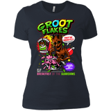 T-Shirts Indigo / X-Small Groot Flakes Women's Premium T-Shirt