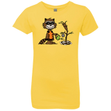 T-Shirts Vibrant Yellow / YXS Groot Grief Girls Premium T-Shirt