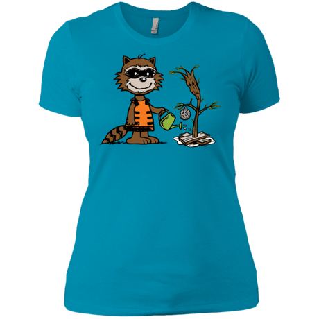 T-Shirts Turquoise / X-Small Groot Grief Women's Premium T-Shirt