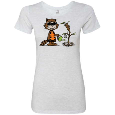 T-Shirts Heather White / Small Groot Grief Women's Triblend T-Shirt