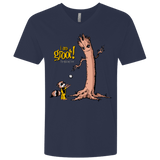T-Shirts Midnight Navy / X-Small Groot Is Giving Men's Premium V-Neck