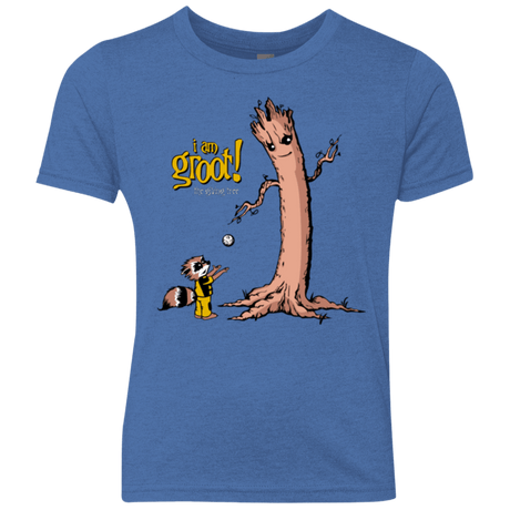 T-Shirts Vintage Royal / YXS Groot Is Giving Youth Triblend T-Shirt