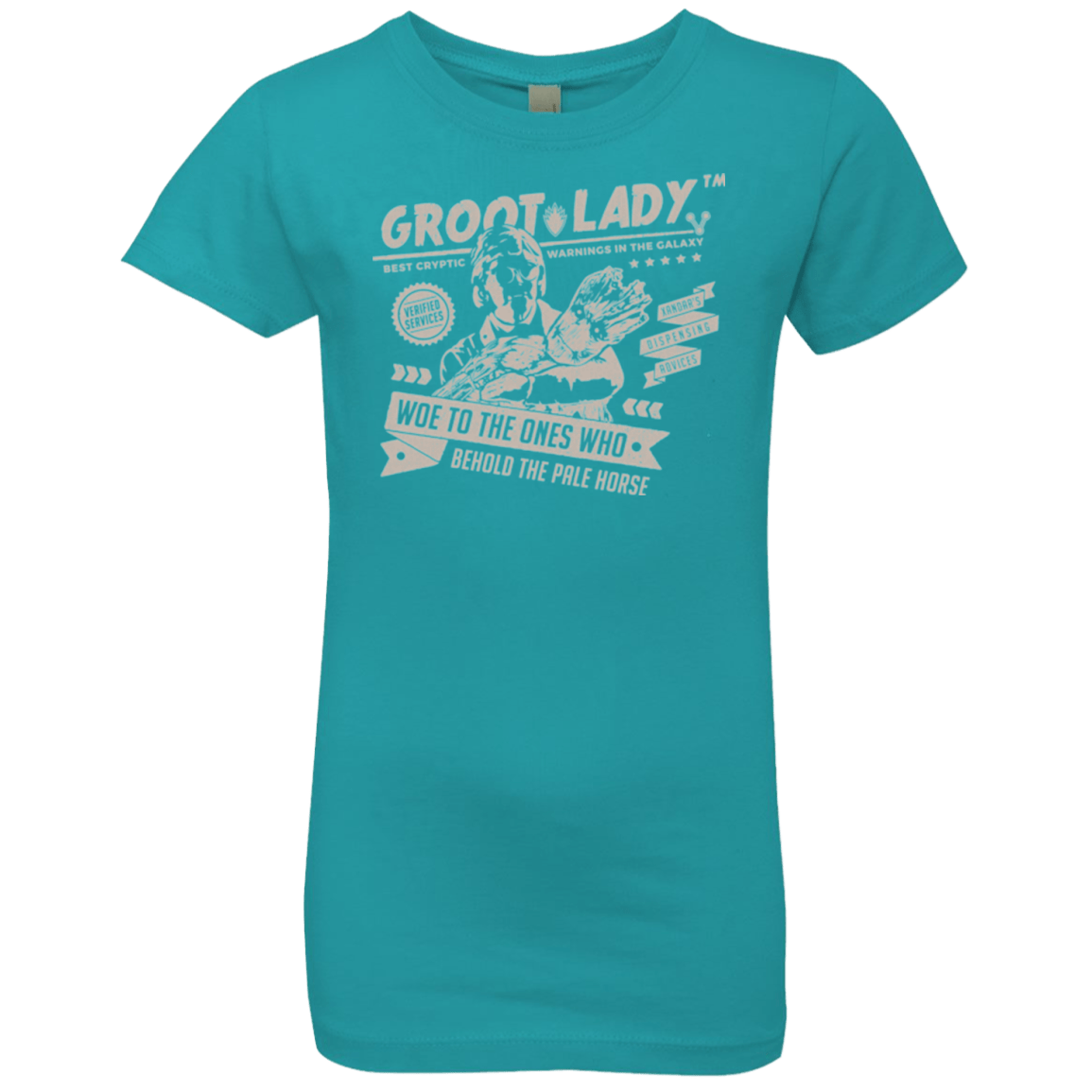 T-Shirts Tahiti Blue / YXS Groot Lady Girls Premium T-Shirt