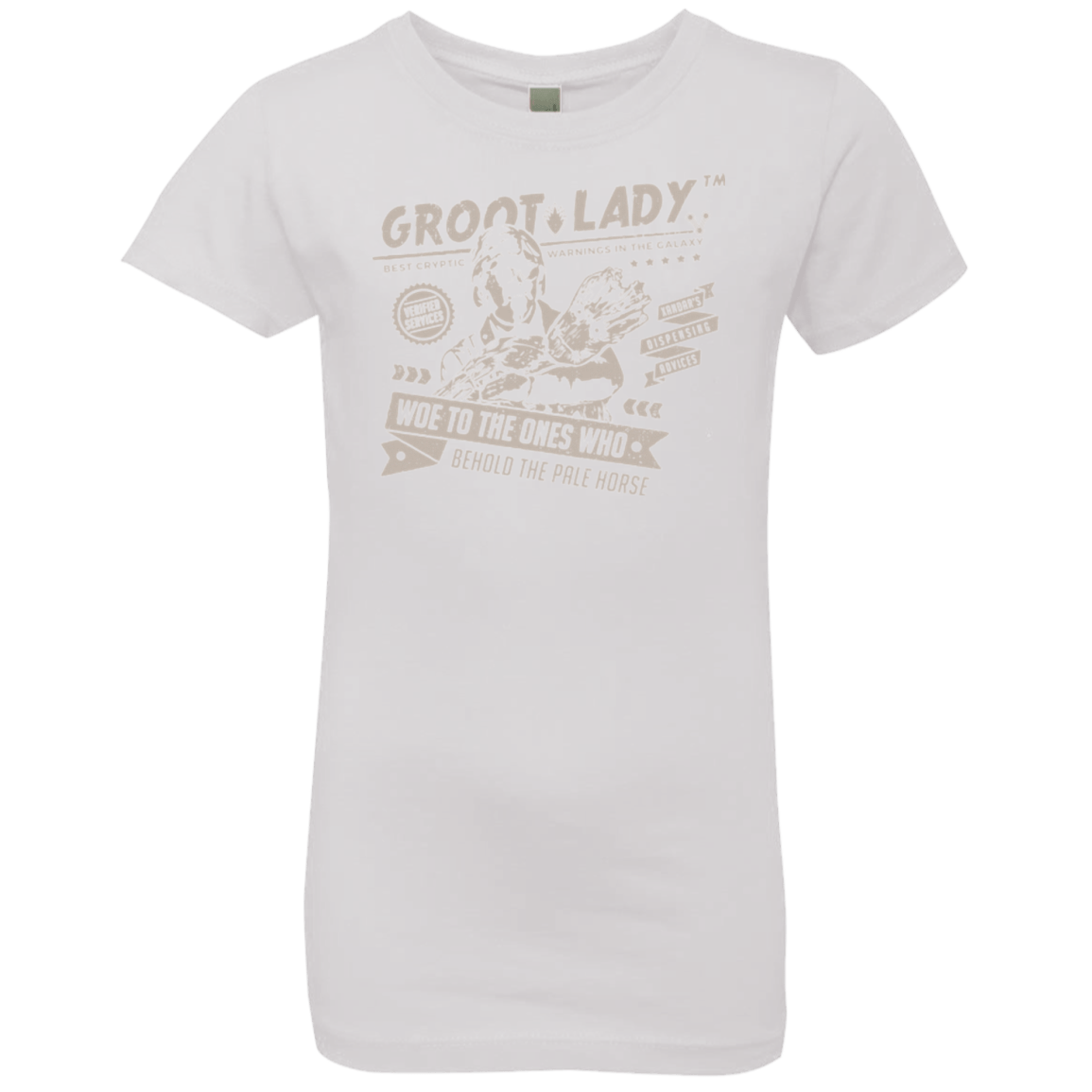 T-Shirts White / YXS Groot Lady Girls Premium T-Shirt