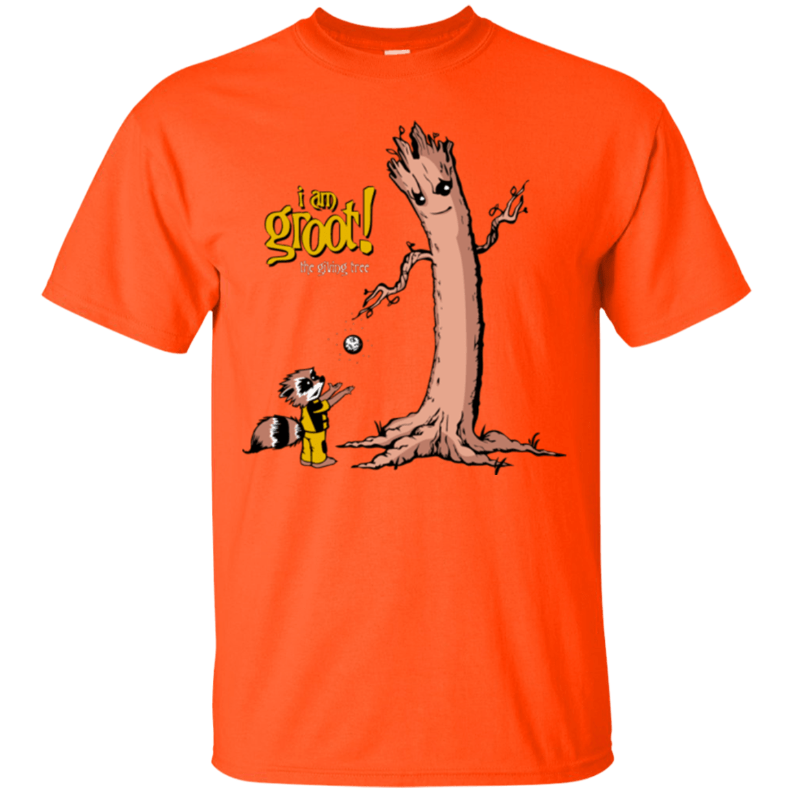 T-Shirts Orange / Small Groots Giving T-Shirt