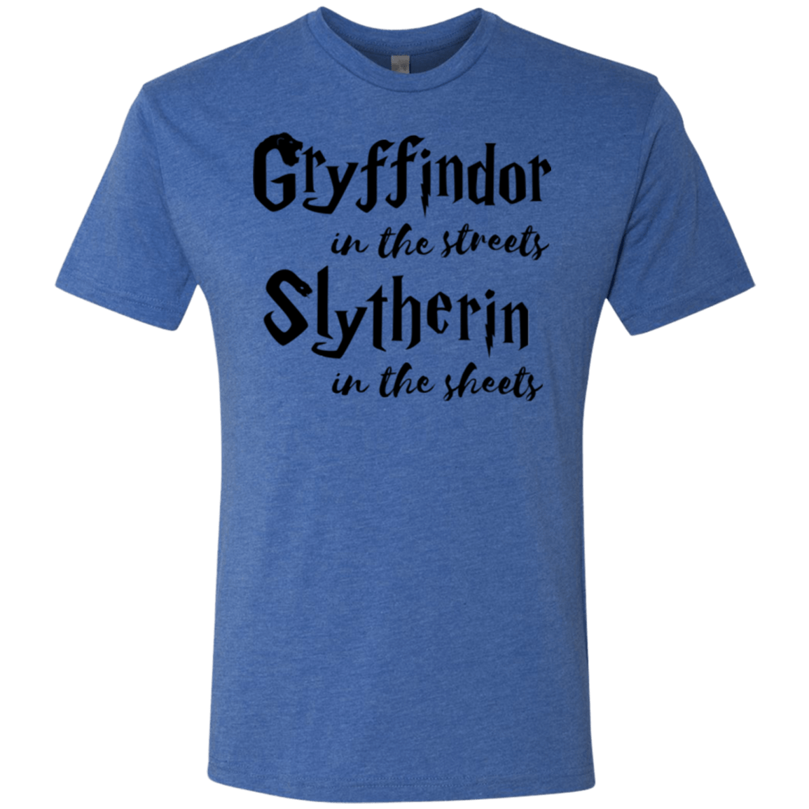 T-Shirts Vintage Royal / Small Gryffindor Streets Men's Triblend T-Shirt