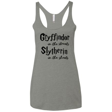 T-Shirts Venetian Grey / X-Small Gryffindor Streets Women's Triblend Racerback Tank