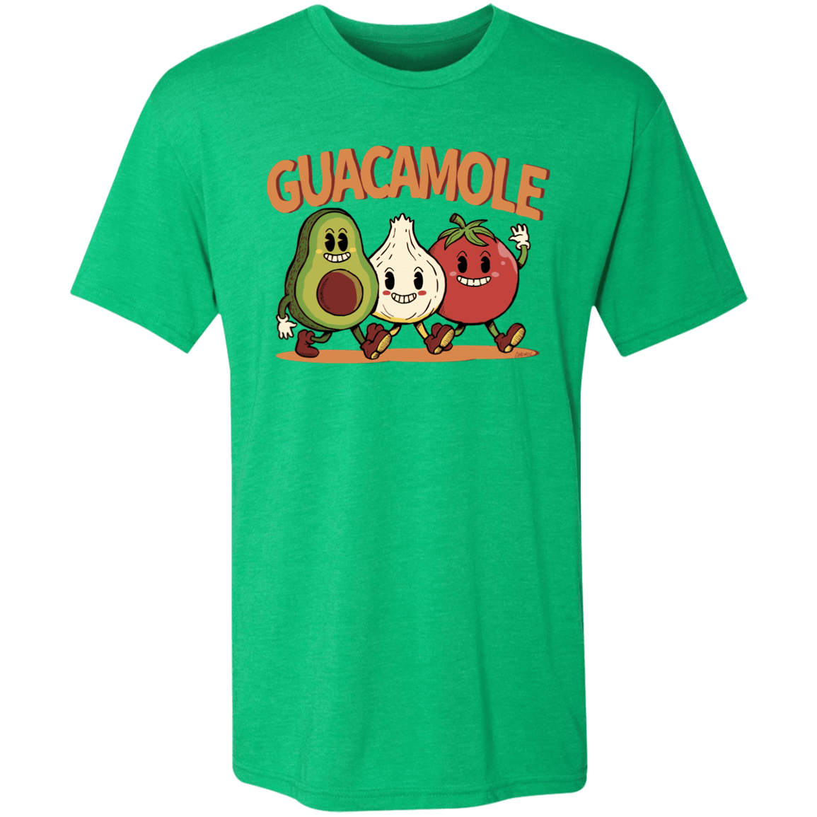 T-Shirts Envy / S Guacamole Men's Triblend T-Shirt