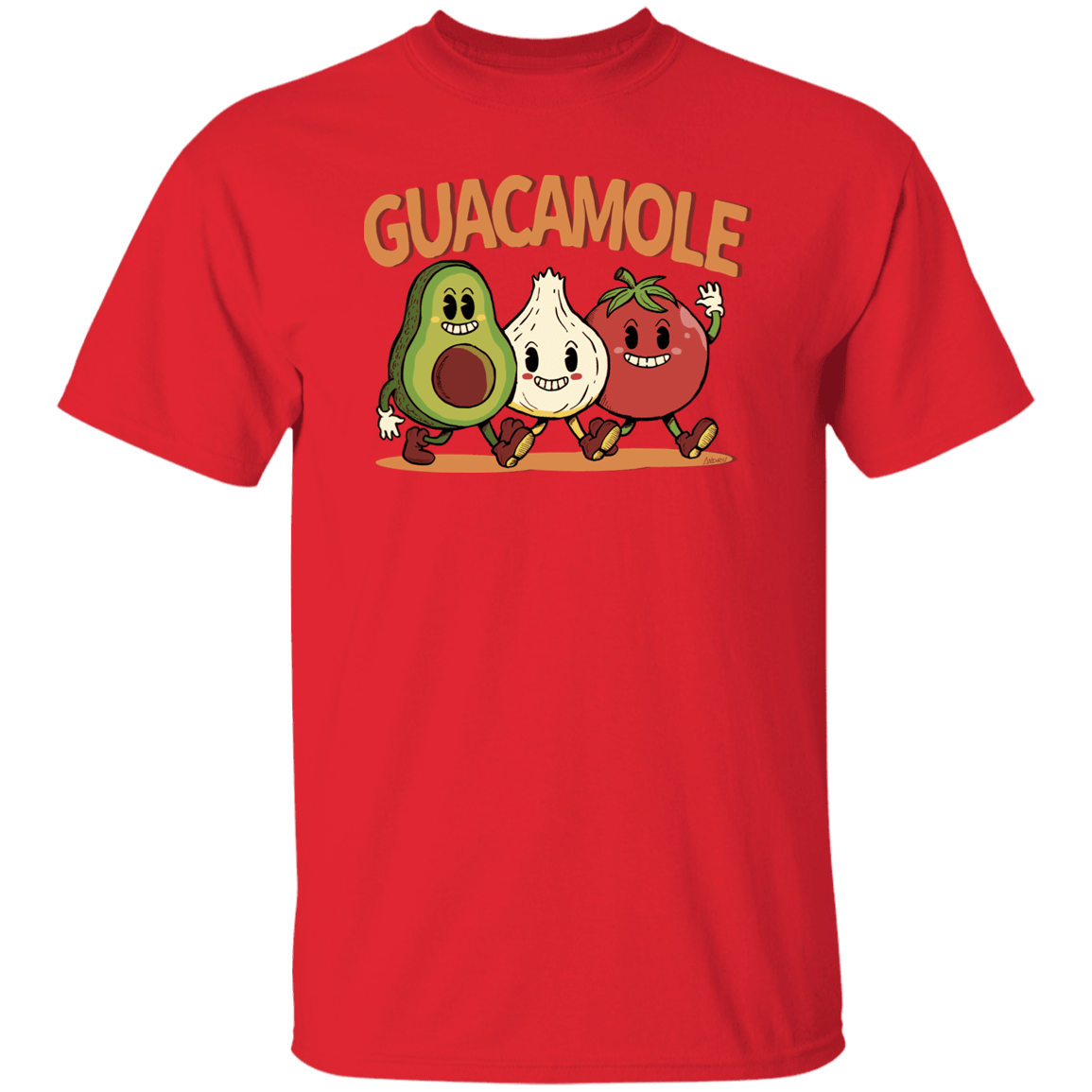 T-Shirts Red / S Guacamole T-Shirt