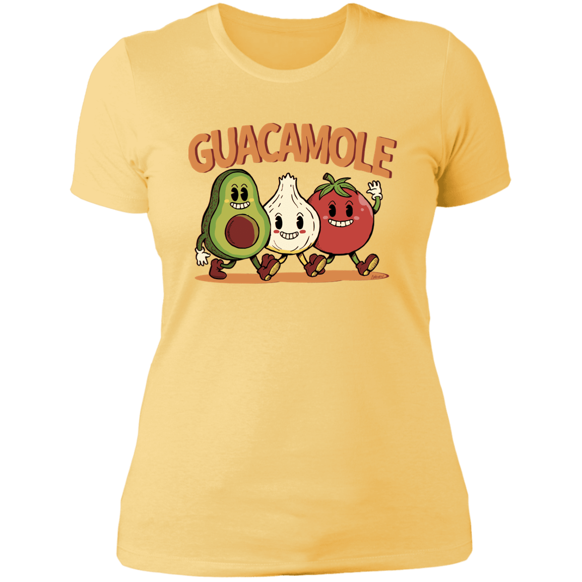 T-Shirts Banana Cream/ / S Guacamole Women's Premium T-Shirt