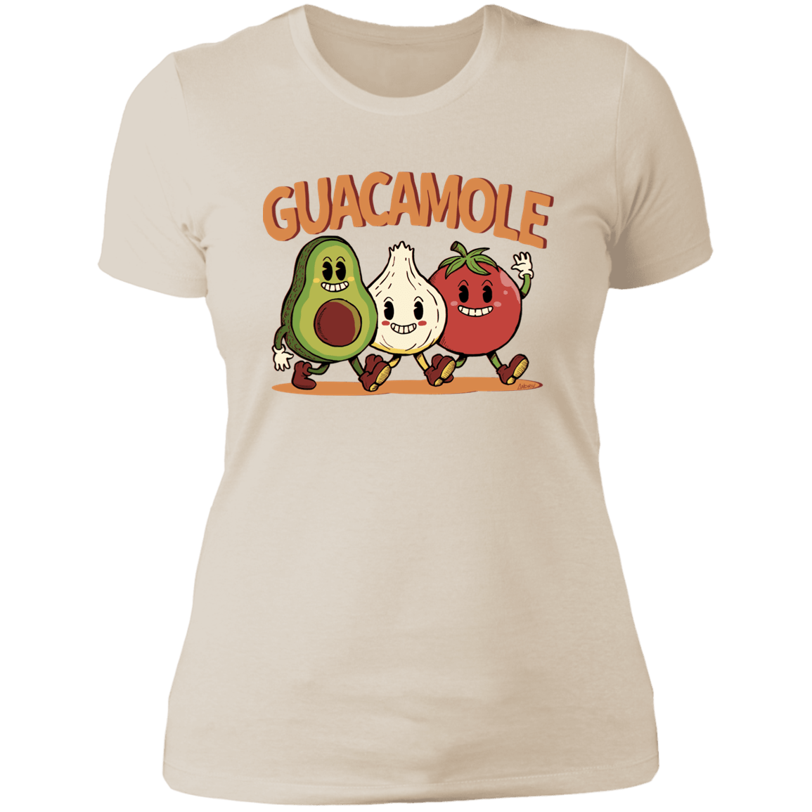 T-Shirts Ivory/ / S Guacamole Women's Premium T-Shirt