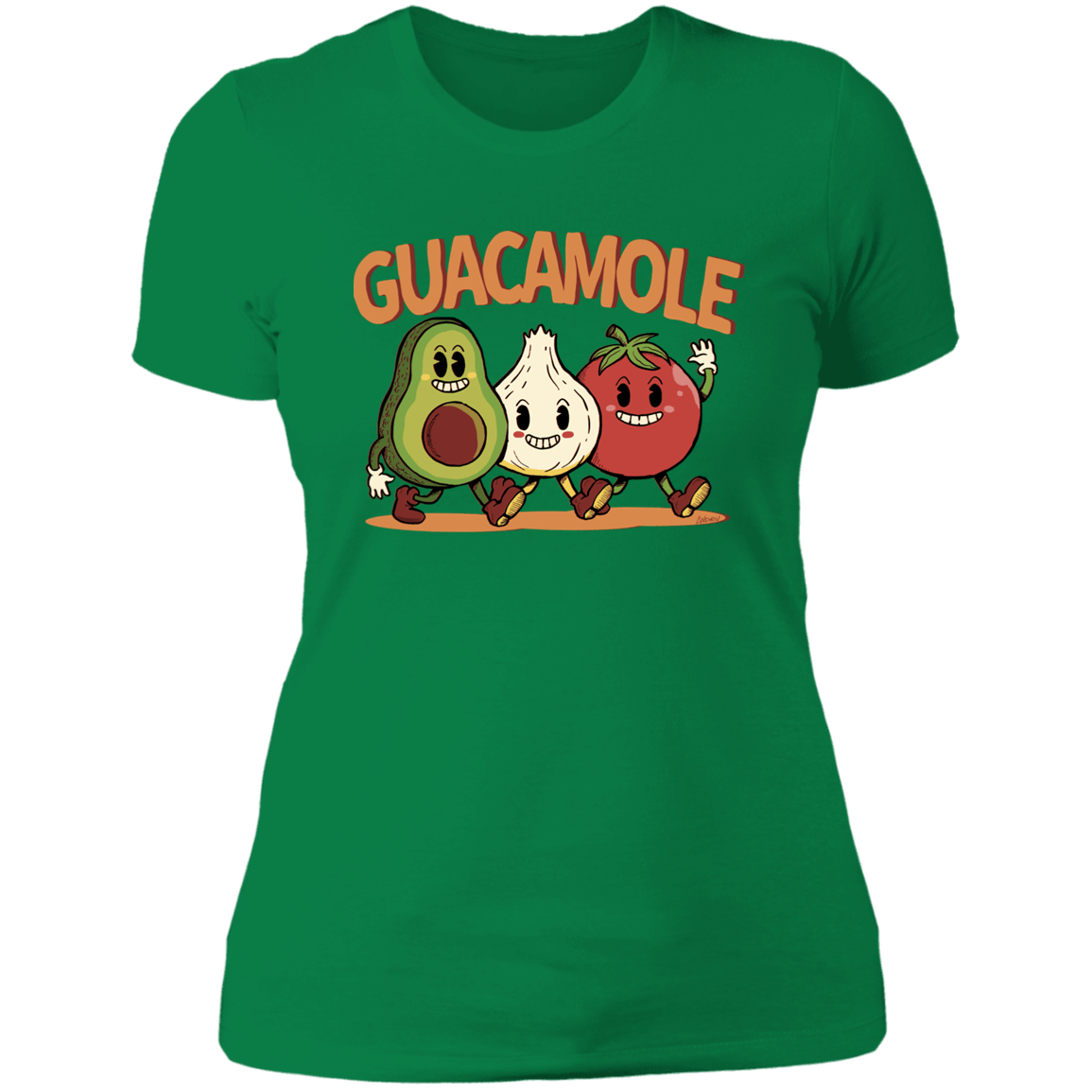 T-Shirts Kelly Green / S Guacamole Women's Premium T-Shirt