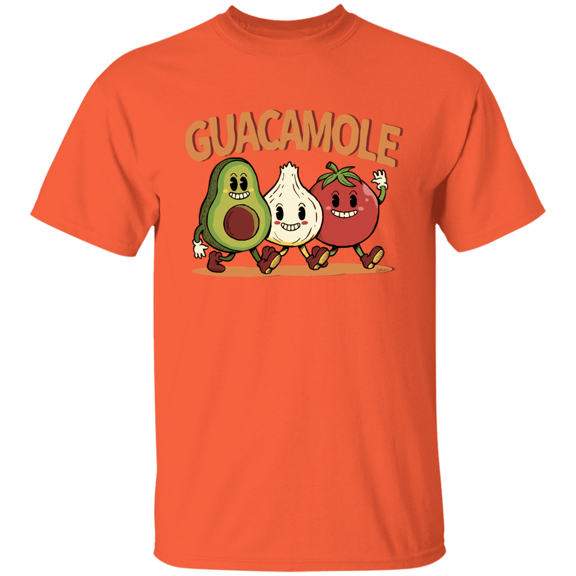 T-Shirts Orange / YXS Guacamole Youth T-Shirt