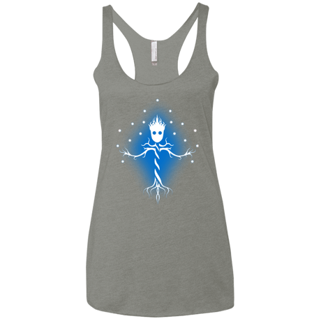 T-Shirts Venetian Grey / X-Small Guardian Tree of The Galaxy Women's Triblend Racerback Tank