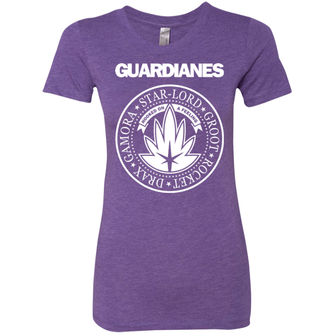 T-Shirts Purple Rush / Small Guardianes Women's Triblend T-Shirt