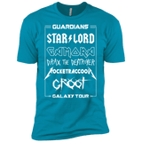 T-Shirts Turquoise / YXS Guardians Galaxy Tour Boys Premium T-Shirt