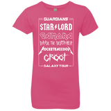 T-Shirts Hot Pink / YXS Guardians Galaxy Tour Girls Premium T-Shirt