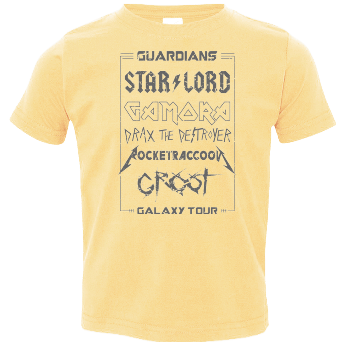 T-Shirts Butter / 2T Guardians Galaxy Tour Grunge Toddler Premium T-Shirt