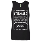 T-Shirts Black / Small Guardians Galaxy Tour Men's Premium Tank Top