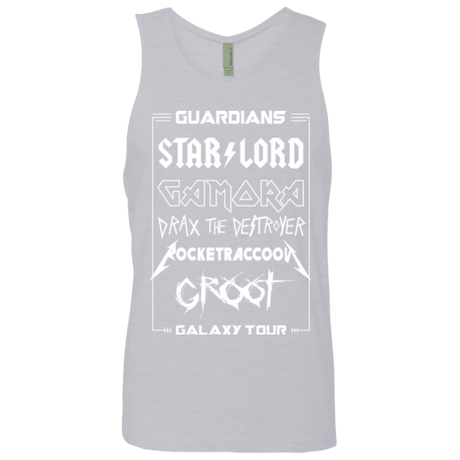 T-Shirts Heather Grey / Small Guardians Galaxy Tour Men's Premium Tank Top