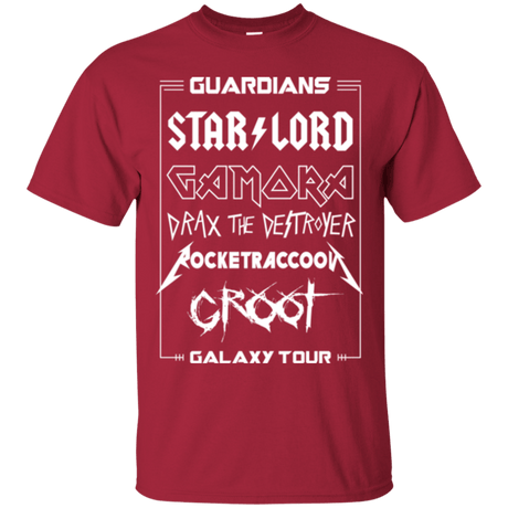 T-Shirts Cardinal / Small Guardians Galaxy Tour T-Shirt