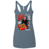 T-Shirts Indigo / X-Small Guess who Died Women's Triblend Racerback Tank