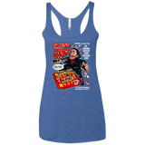 T-Shirts Vintage Royal / X-Small Guess who Died Women's Triblend Racerback Tank