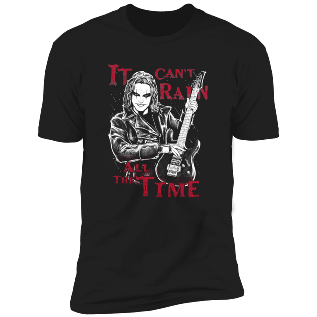 T-Shirts Black / X-Small Guitar Crow Men's Premium T-Shirt