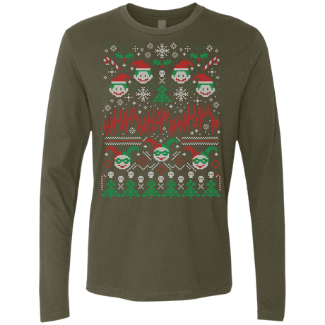 T-Shirts Military Green / Small HaHa Holidays Men's Premium Long Sleeve