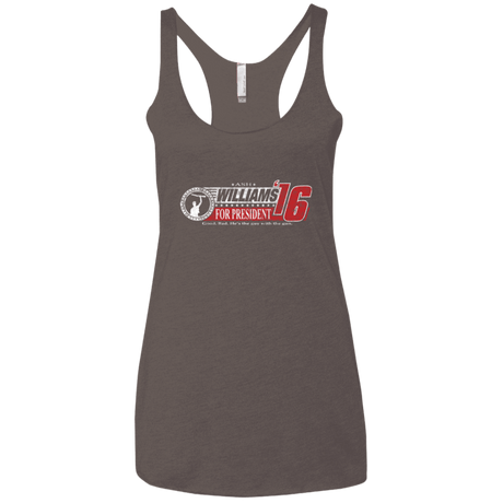 T-Shirts Macchiato / X-Small Hail To The Chief Women's Triblend Racerback Tank
