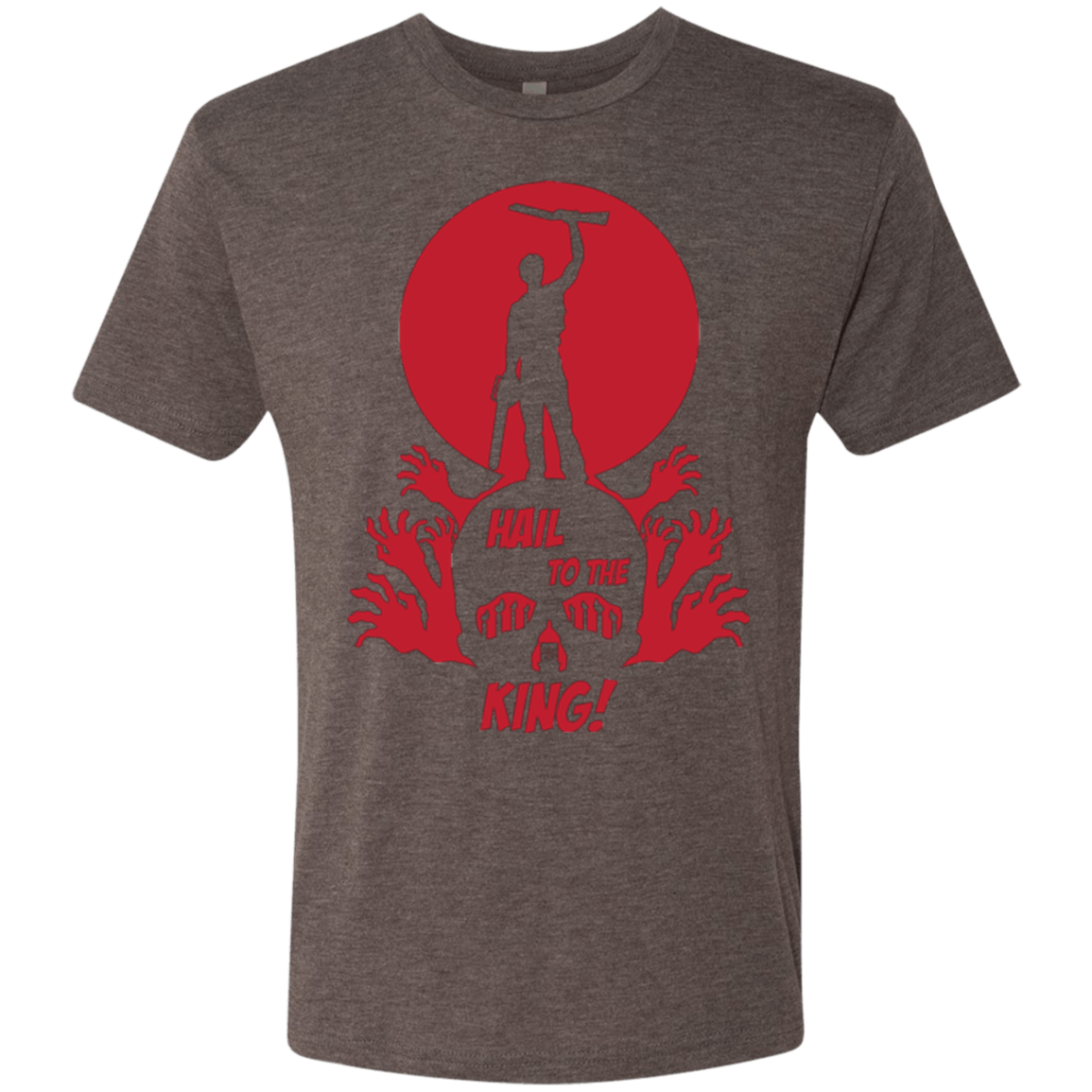 T-Shirts Macchiato / Small Hail to the King Men's Triblend T-Shirt
