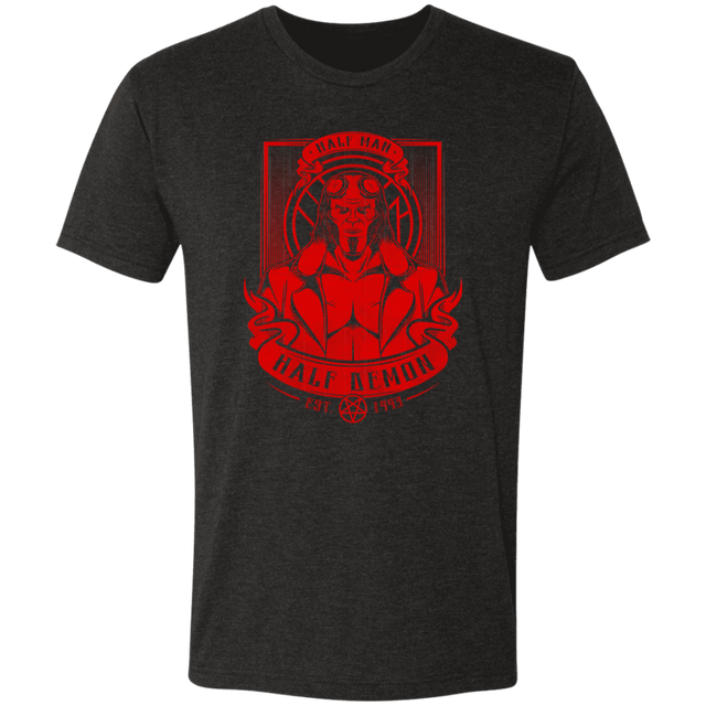 T-Shirts Vintage Black / S Half Man Half Demon Men's Triblend T-Shirt