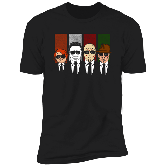 T-Shirts Black / X-Small Halloween Dogs Men's Premium T-Shirt