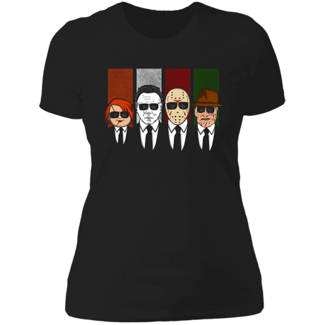 T-Shirts Black / X-Small Halloween Dogs Women's Premium T-Shirt