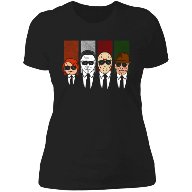 T-Shirts Black / X-Small Halloween Dogs Women's Premium T-Shirt