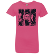 T-Shirts Hot Pink / YXS HALLOWEEN Girls Premium T-Shirt