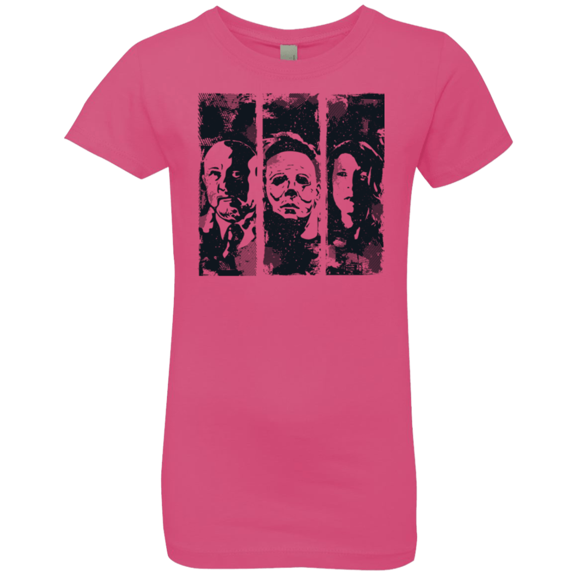 T-Shirts Hot Pink / YXS HALLOWEEN Girls Premium T-Shirt