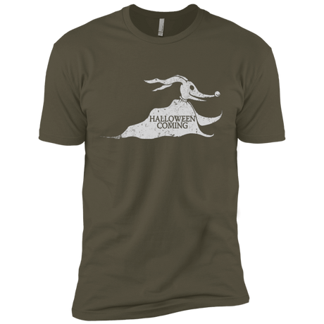 T-Shirts Military Green / X-Small Halloween Is Coming Men's Premium T-Shirt