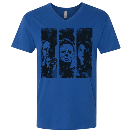 T-Shirts Royal / X-Small HALLOWEEN Men's Premium V-Neck