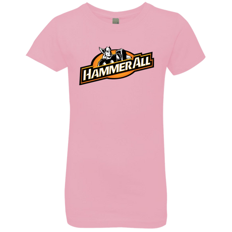 T-Shirts Light Pink / YXS Hammerall Girls Premium T-Shirt