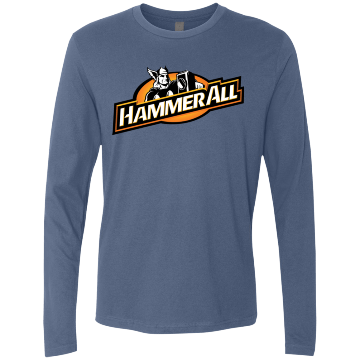 T-Shirts Indigo / Small Hammerall Men's Premium Long Sleeve