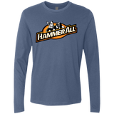 T-Shirts Indigo / Small Hammerall Men's Premium Long Sleeve