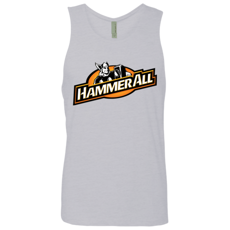 T-Shirts Heather Grey / Small Hammerall Men's Premium Tank Top