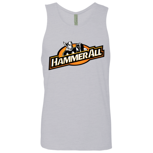 T-Shirts Heather Grey / Small Hammerall Men's Premium Tank Top