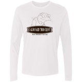 T-Shirts White / Small Hans Moleman Fans Club Men's Premium Long Sleeve