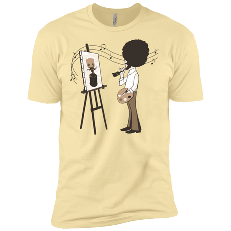 T-Shirts Banana Cream / X-Small Happy Little Tree Men's Premium T-Shirt
