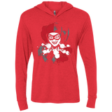 T-Shirts Vintage Red / X-Small Harlequin Triblend Long Sleeve Hoodie Tee