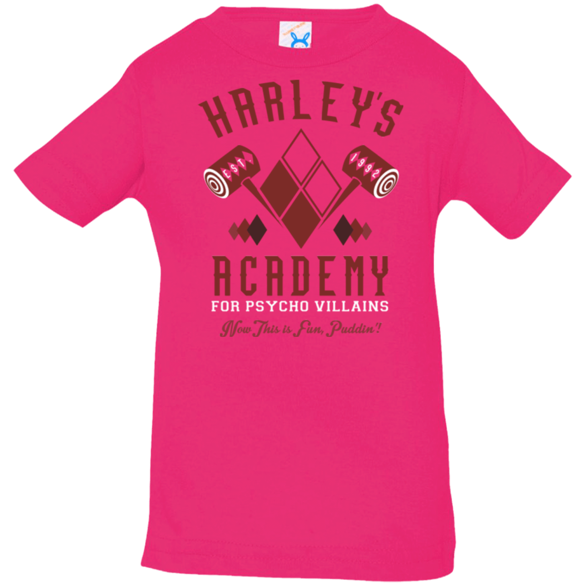 T-Shirts Hot Pink / 6 Months Harley's Academy Infant Premium T-Shirt